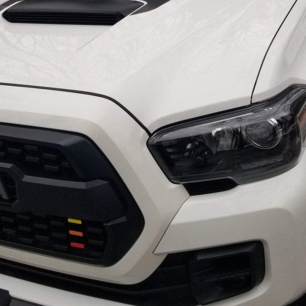 Insignia de Parrilla Retro iJDMTOY 3 Colores para Toyota Tacoma 2016-23