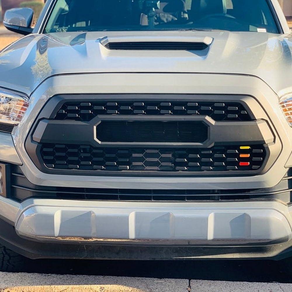 Insignia de Parrilla Retro iJDMTOY 3 Colores para Toyota Tacoma 2016-23