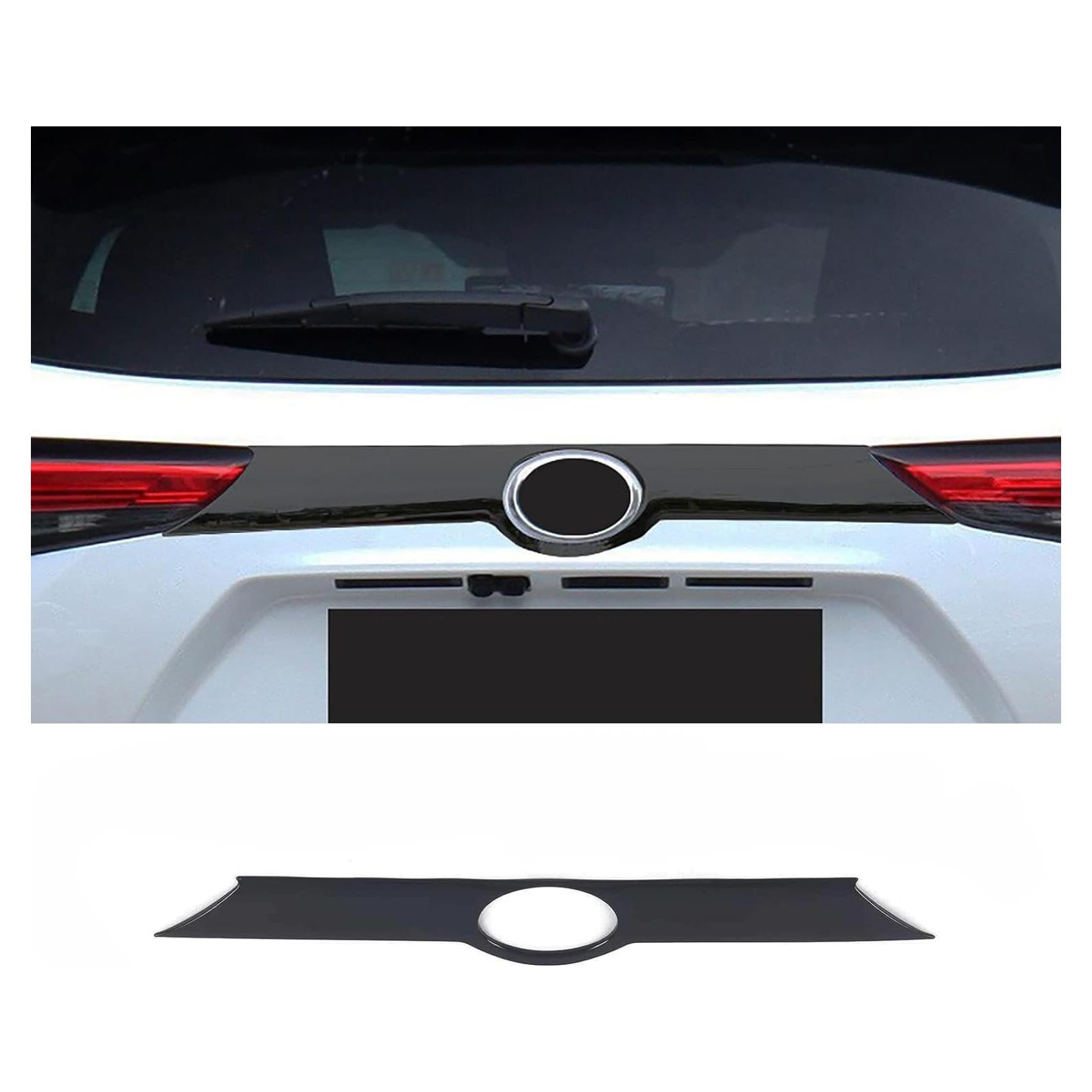 Protector de Rejilla de Puerta Trasera Toyota Highlander 2021-2025 Negro ABS