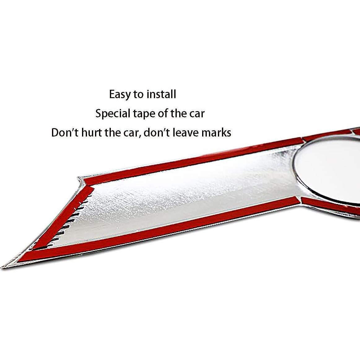 Protector de Rejilla de Puerta Trasera Toyota Highlander 2021-2025 Negro ABS