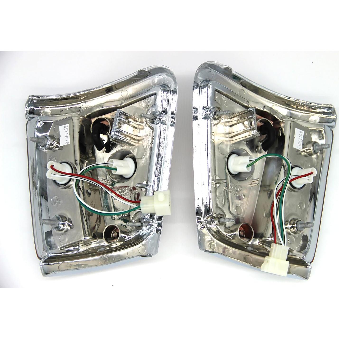 Juego de luces de señal de giro Toyota Hilux 1989 4WD cromadas