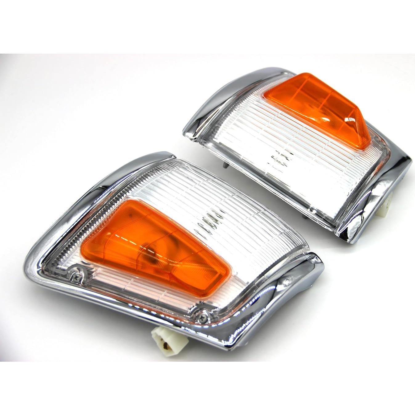 Juego de luces de señal de giro Toyota Hilux 1989 4WD cromadas