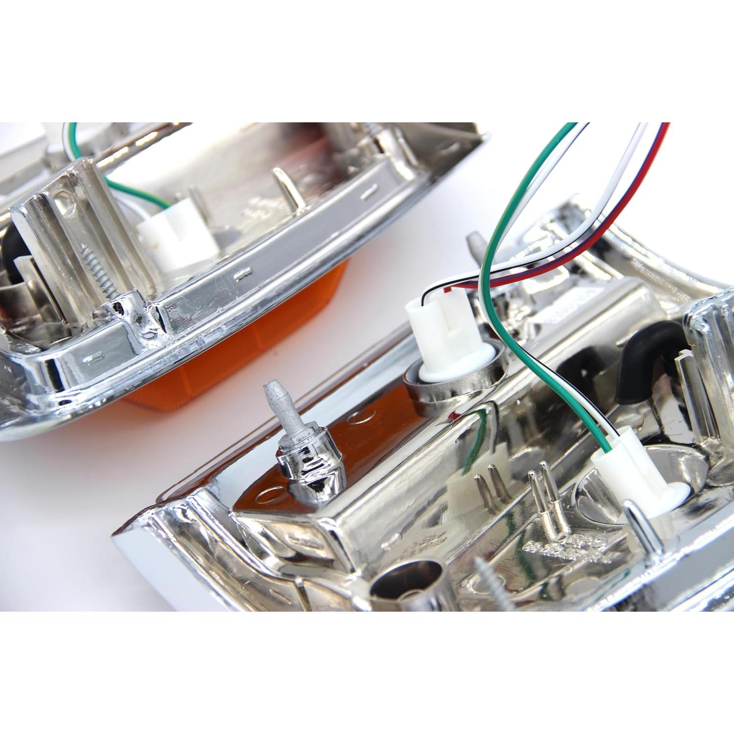 Juego de luces de señal de giro Toyota Hilux 1989 4WD cromadas