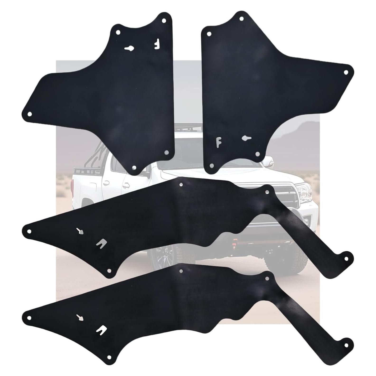 Protector de Guardabarros Delantero Jectam para Toyota Hilux/Fortuner 2004-2015