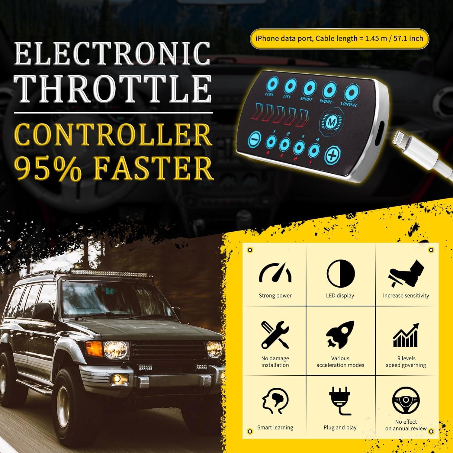 Controlador de Respuesta del Acelerador ZOSANY 10 Modos 821-F6