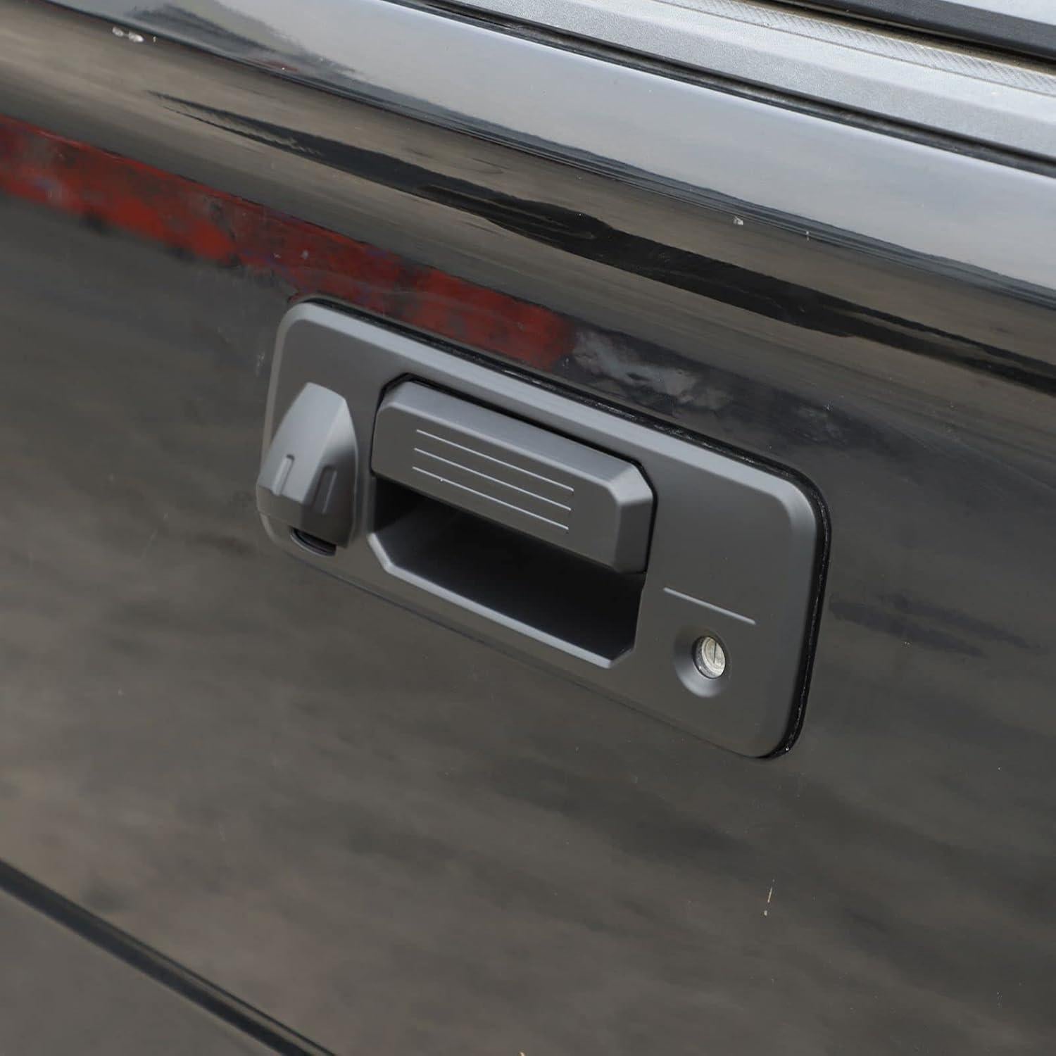 Cubierta de Mango de Maletero TOYCIDFG Negro Mate para Toyota Tundra 2014-2021