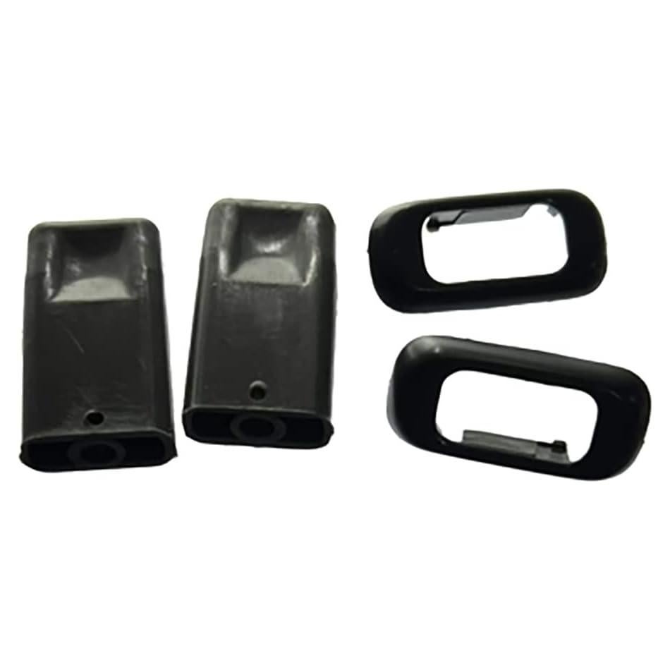 isbridge Suitable Fit For Door Lock Knob Control Surround 2 Set Gray 88-04 Hilux Surf 4Runner LN RN VZN KZN RZN