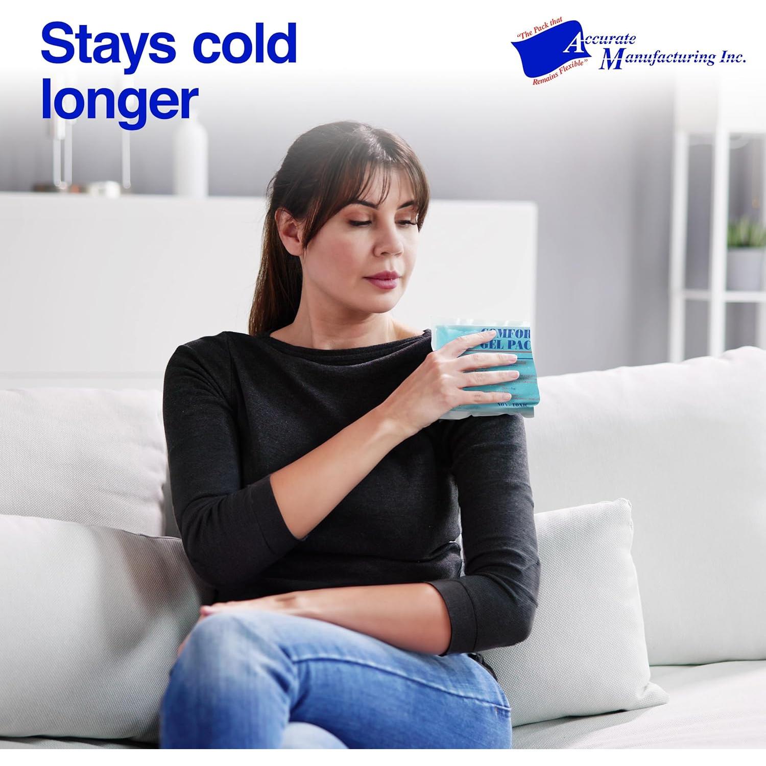 Paquete de Hielo Reutilizable Flexible Accurate 12.7x45.7cm