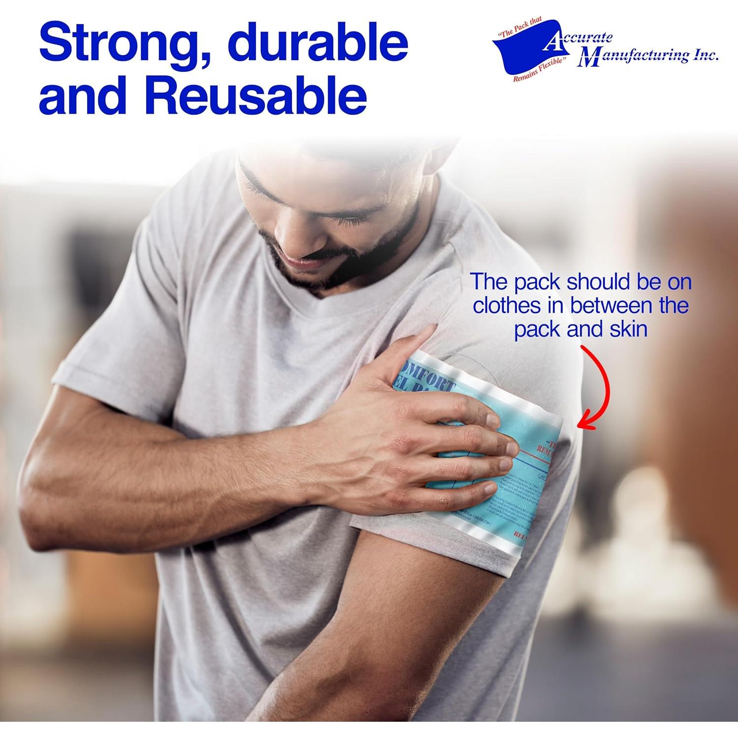 Paquete de Hielo Reutilizable Flexible Accurate 12.7x45.7cm