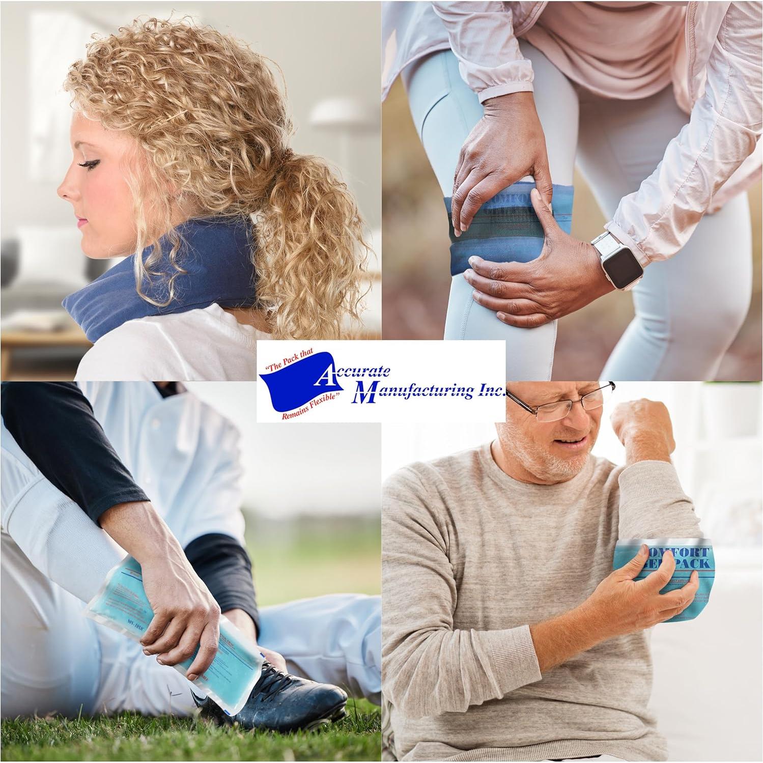 Paquete de Hielo Reutilizable Flexible Accurate 12.7x45.7cm