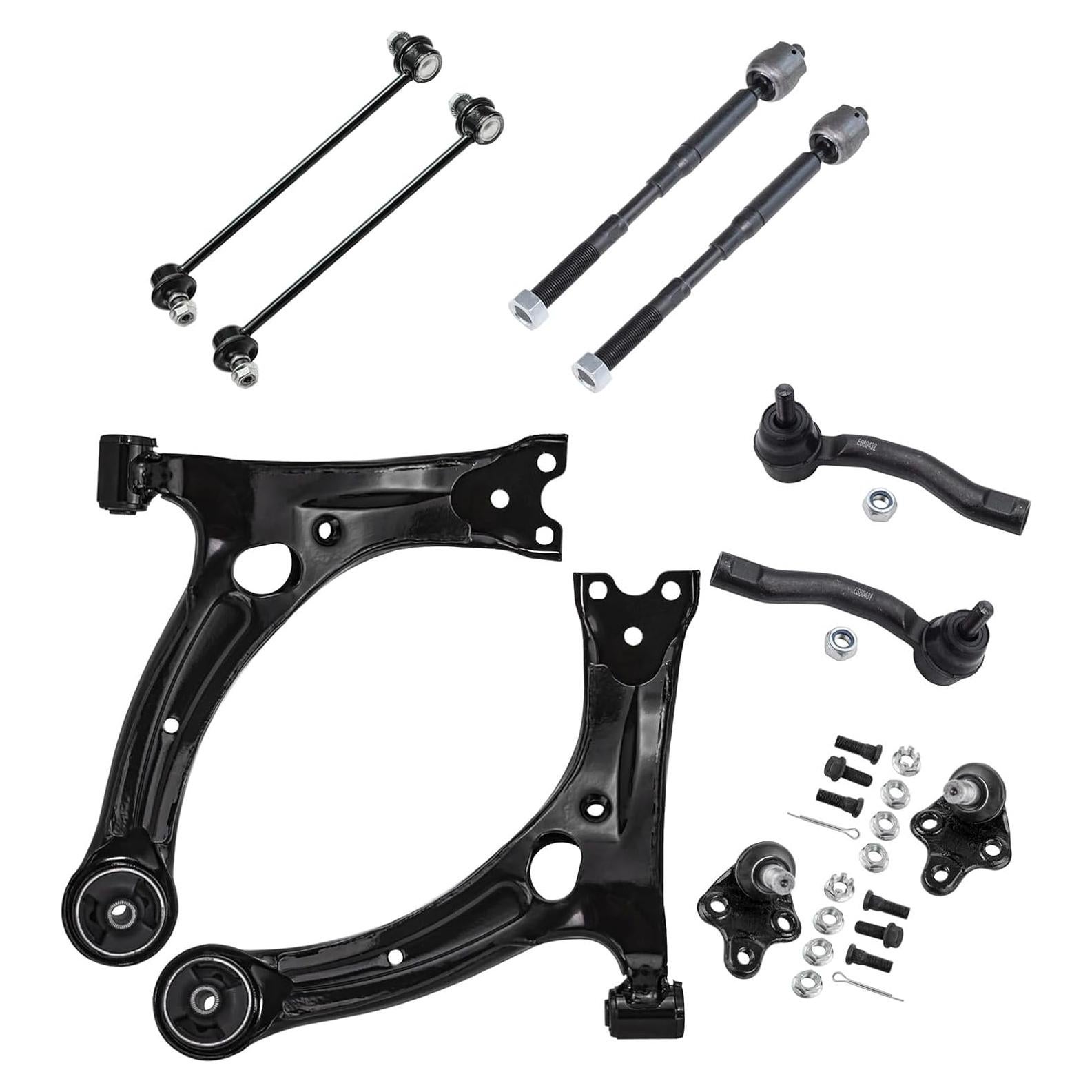 Kit de Suspensión Inferior Delantera KRGUOD 10 Piezas Toyota Corolla 2003-2008