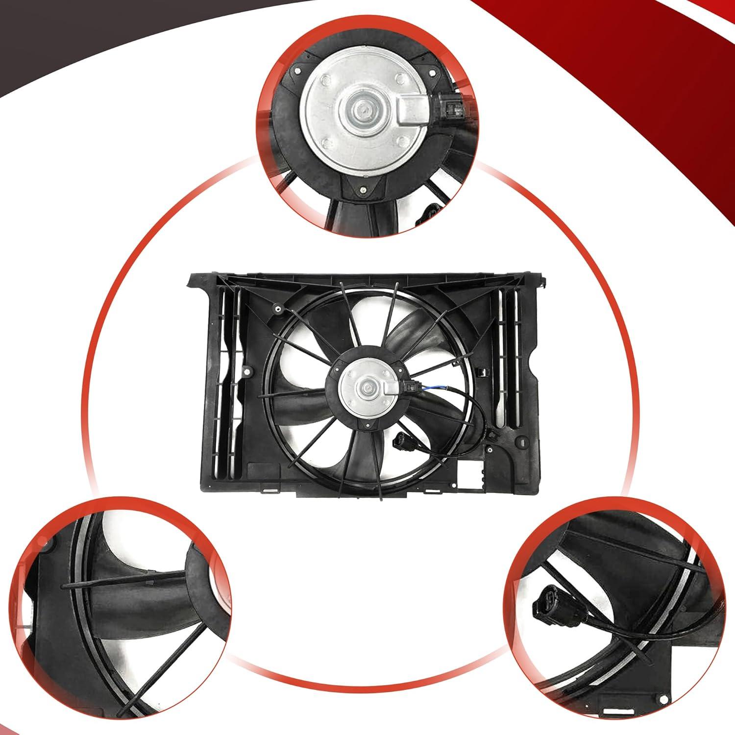 Ventilador de Enfriamiento Radiador PartsFlow 12V para Toyota