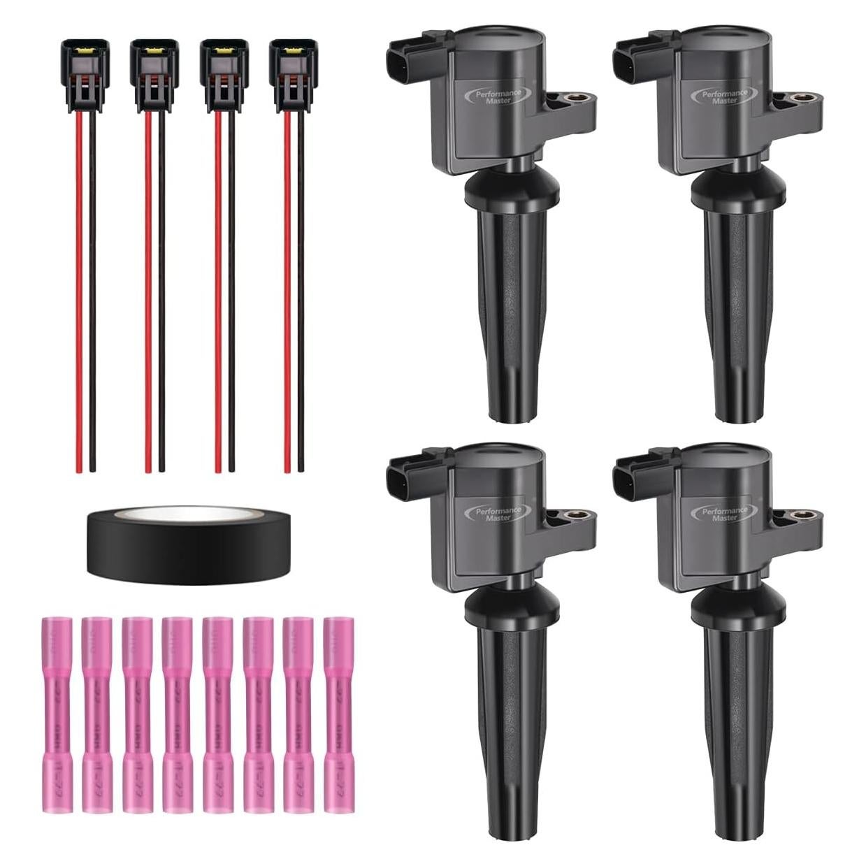 Kit de 4 Bobinas de Encendido Performance Master DG541 para Ford y Mazda