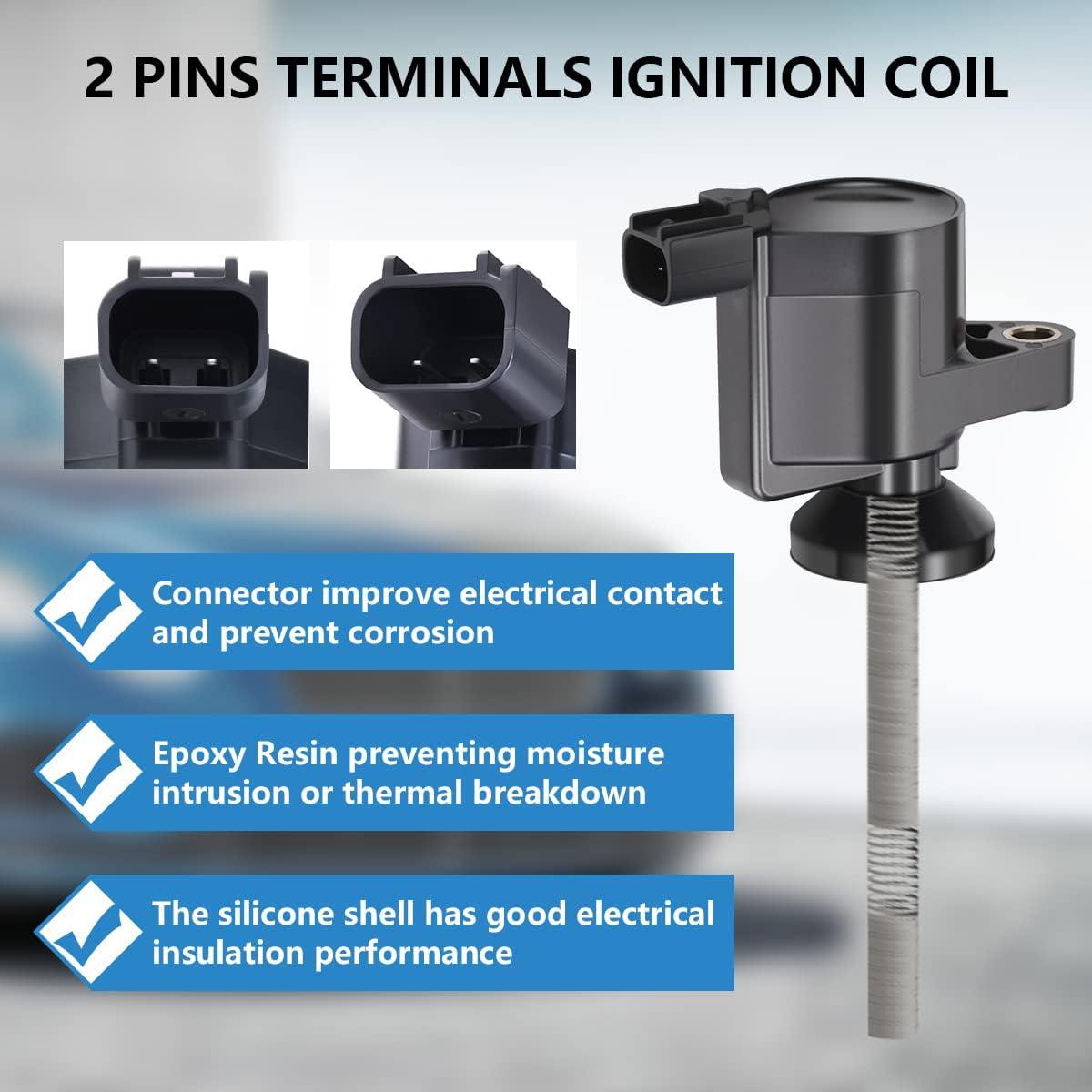 Kit de 4 Bobinas de Encendido Performance Master DG541 para Ford y Mazda