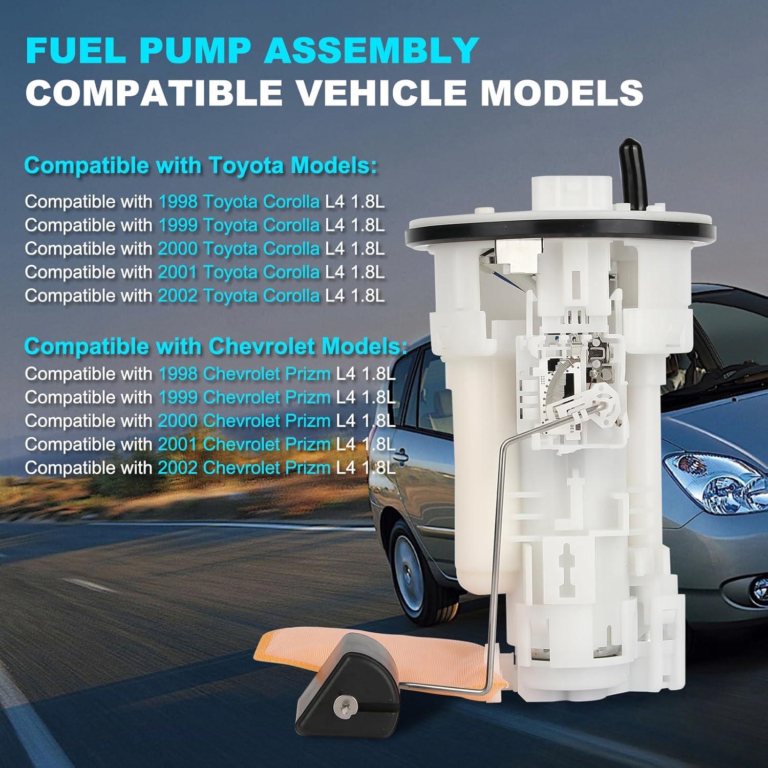 Módulo de Bomba de Combustible OTO-K para Toyota Corolla y Chevy Prizm 1998-2002