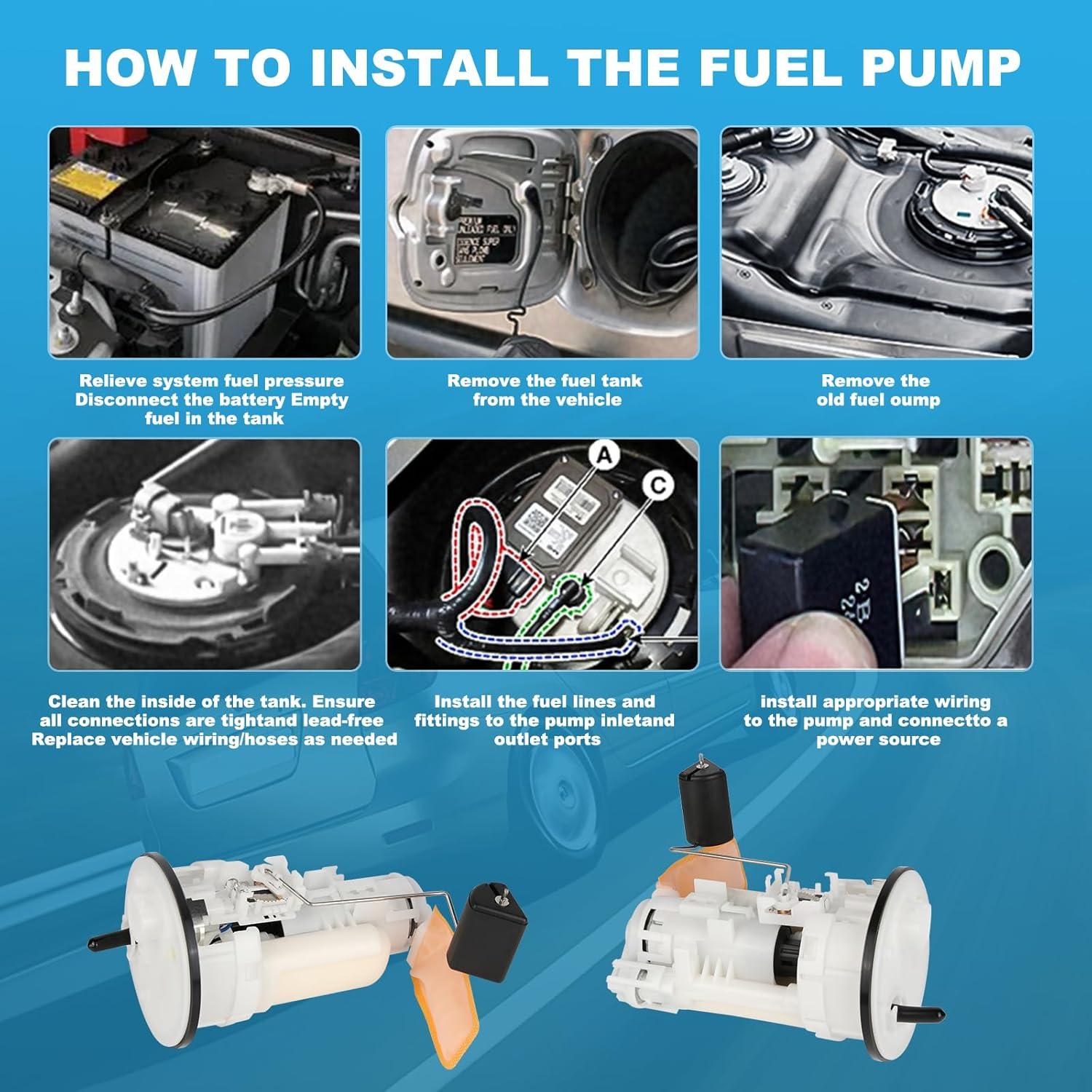 Módulo de Bomba de Combustible OTO-K para Toyota Corolla y Chevy Prizm 1998-2002