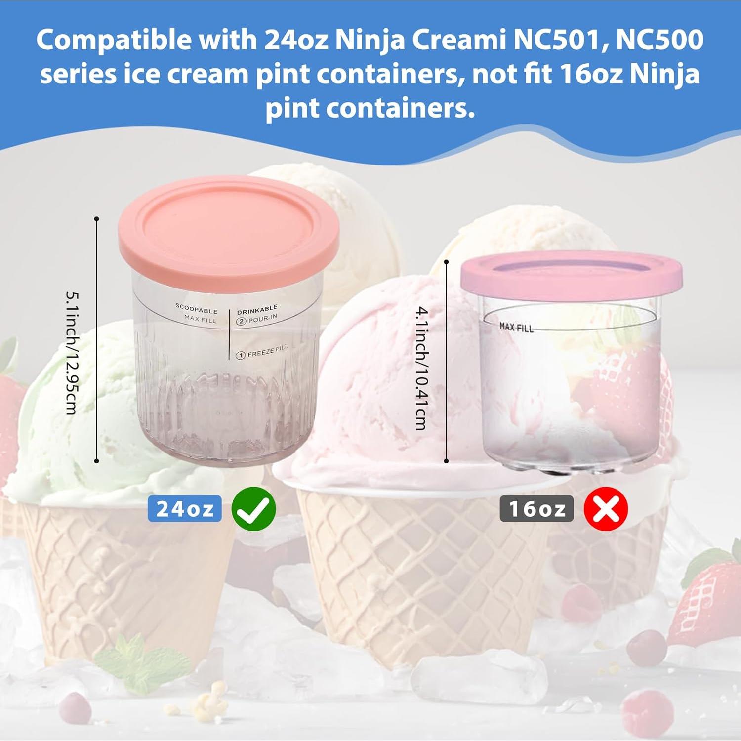 Recipientes Herméticos Ninja CREAMi Deluxe 2 Pack 710ml