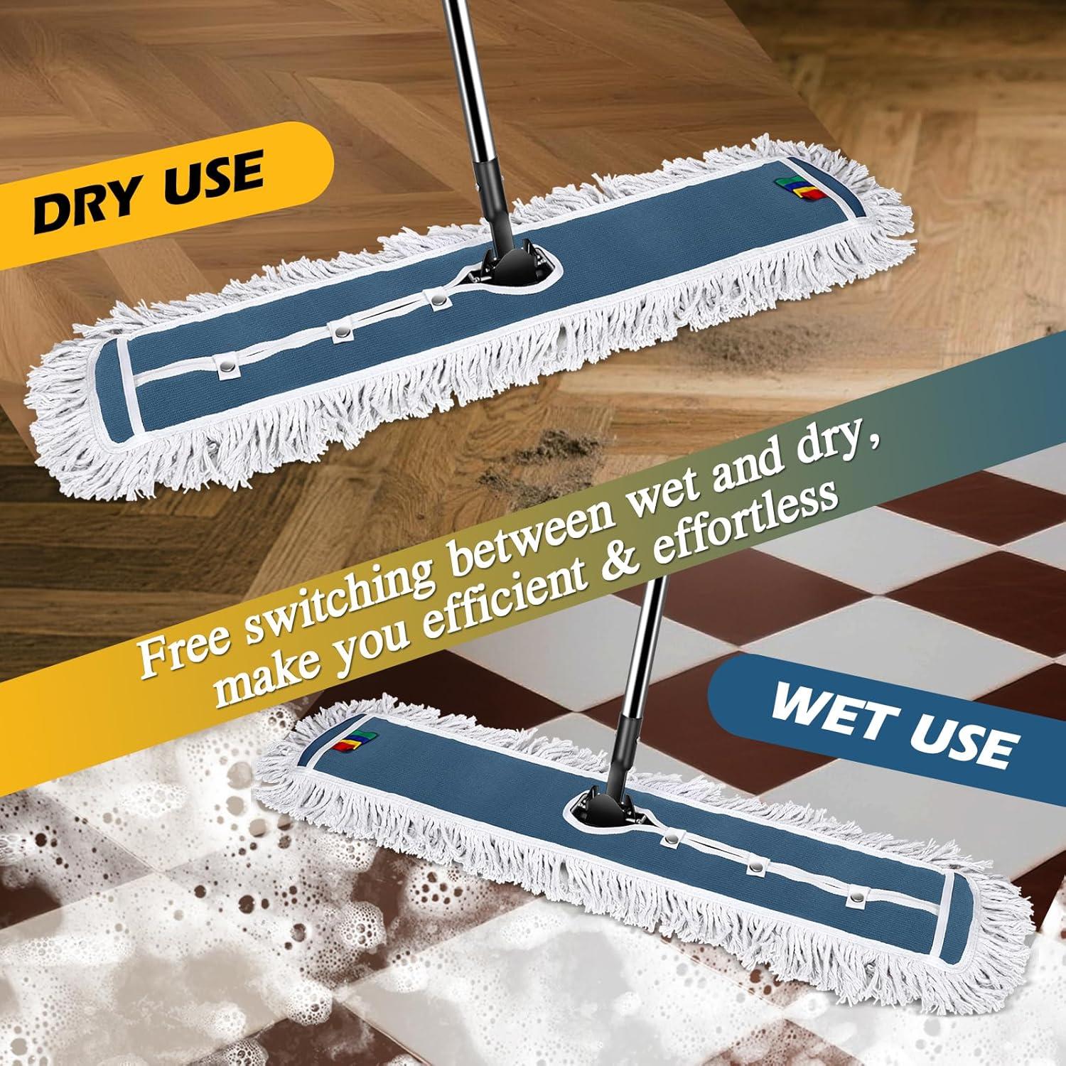 Mopa Comercial MASTERTOP 106.68x32.51cm con Mango 52"