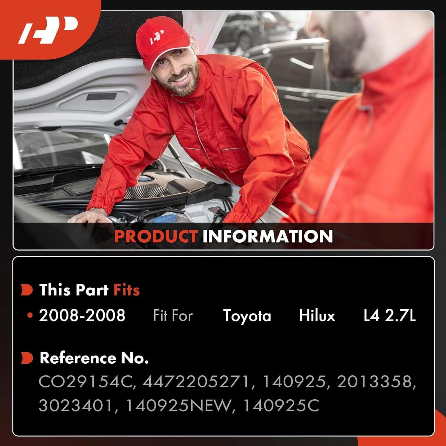 Compresor de aire acondicionado A-Premium Toyota Hilux 2008 2.7L