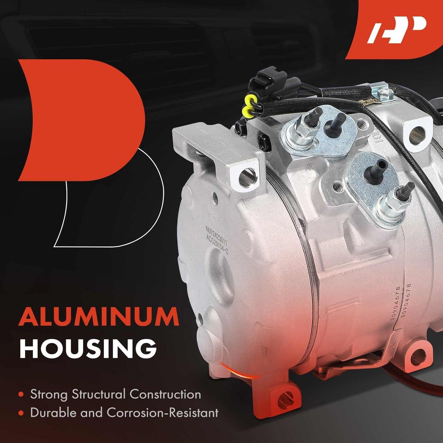 Compresor de aire acondicionado A-Premium Toyota Hilux 2008 2.7L