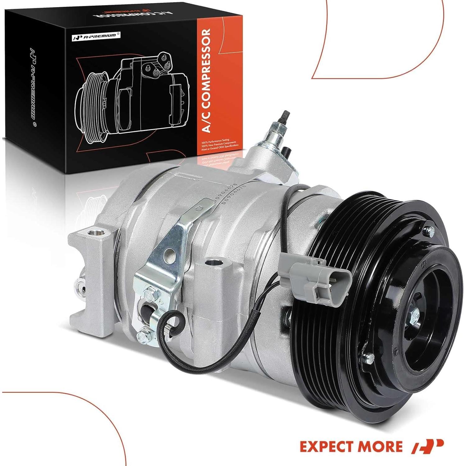 Compresor de aire acondicionado A-Premium Toyota Hilux 2008 2.7L