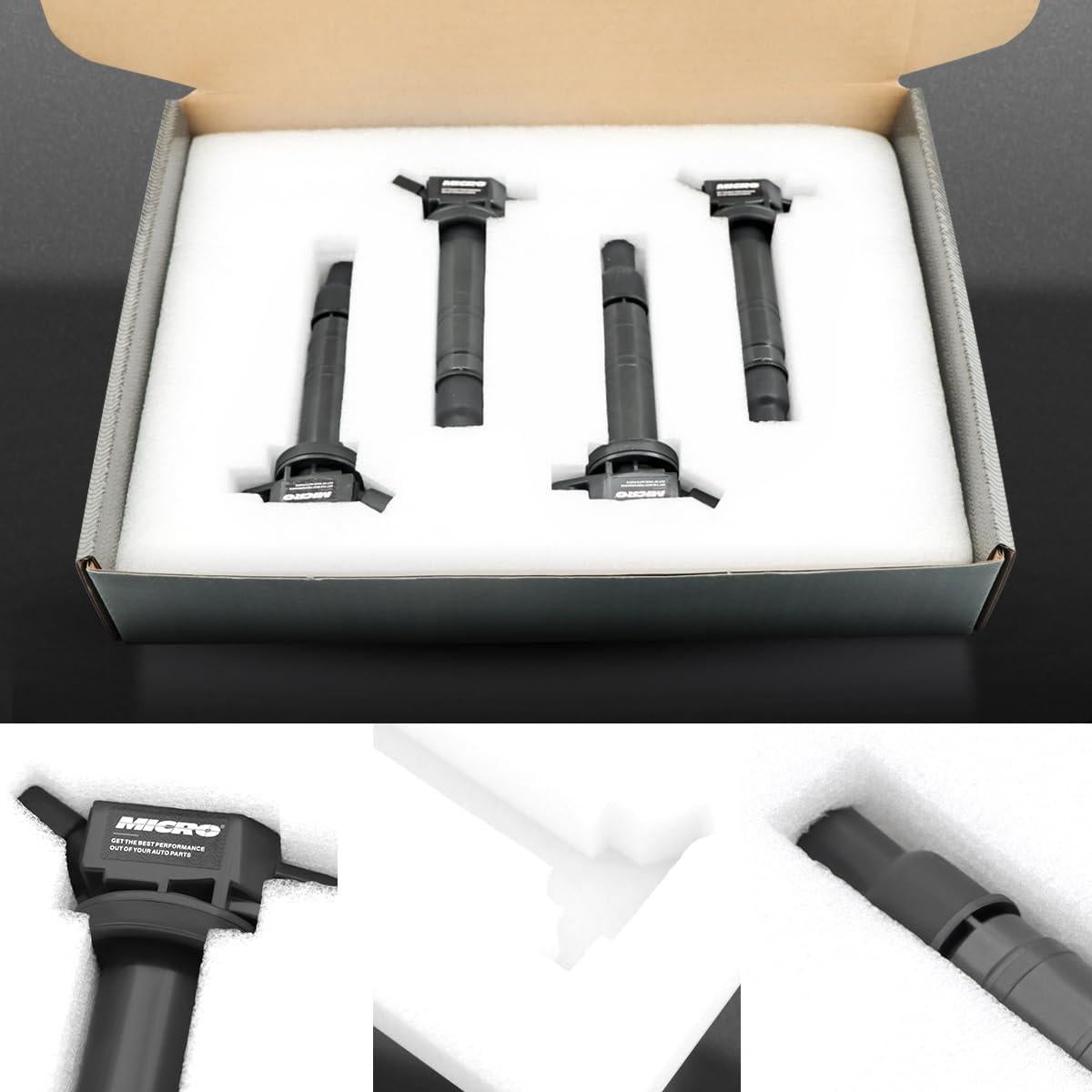 Juego de 4 Bobinas de Encendido Micro para Toyota y Lexus