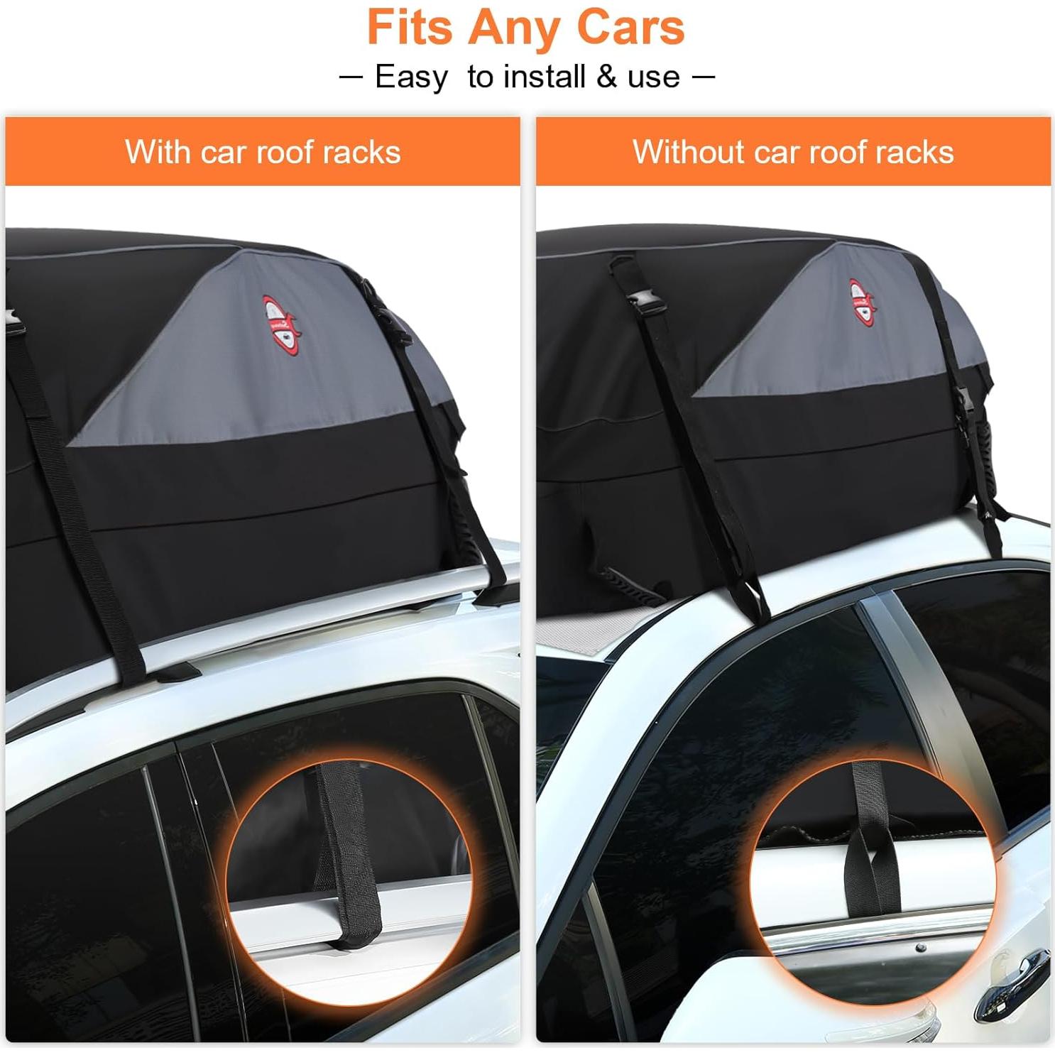 Transportador de Carga en Techo Sailnovo 15 Pies Cúbicos Impermeable