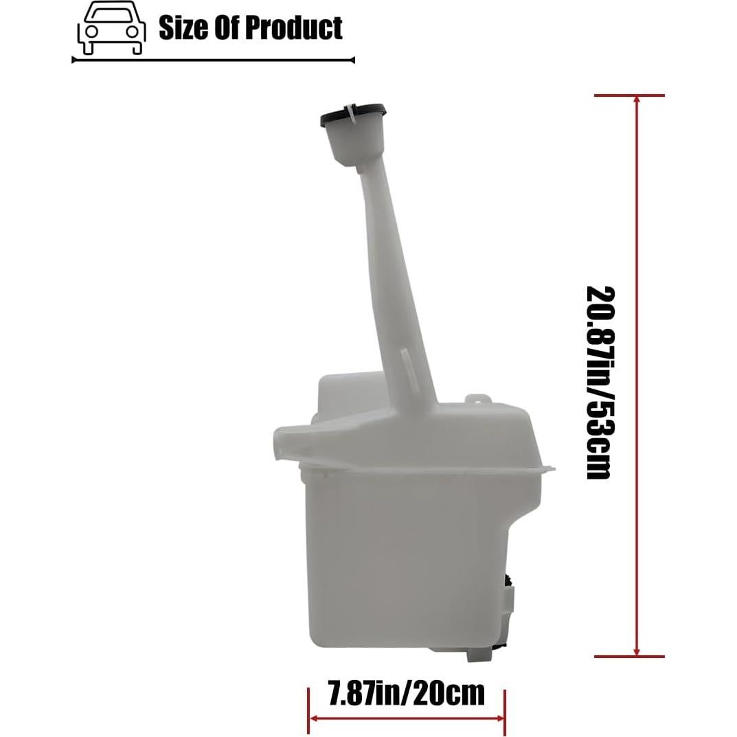 Depósito de Líquido Limpiaparabrisas LXROAR01 para Toyota Corolla y Matrix