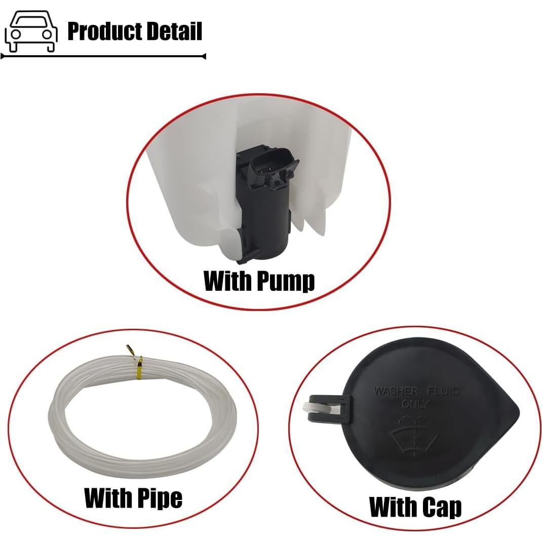 Depósito de Líquido Limpiaparabrisas LXROAR01 para Toyota Corolla y Matrix