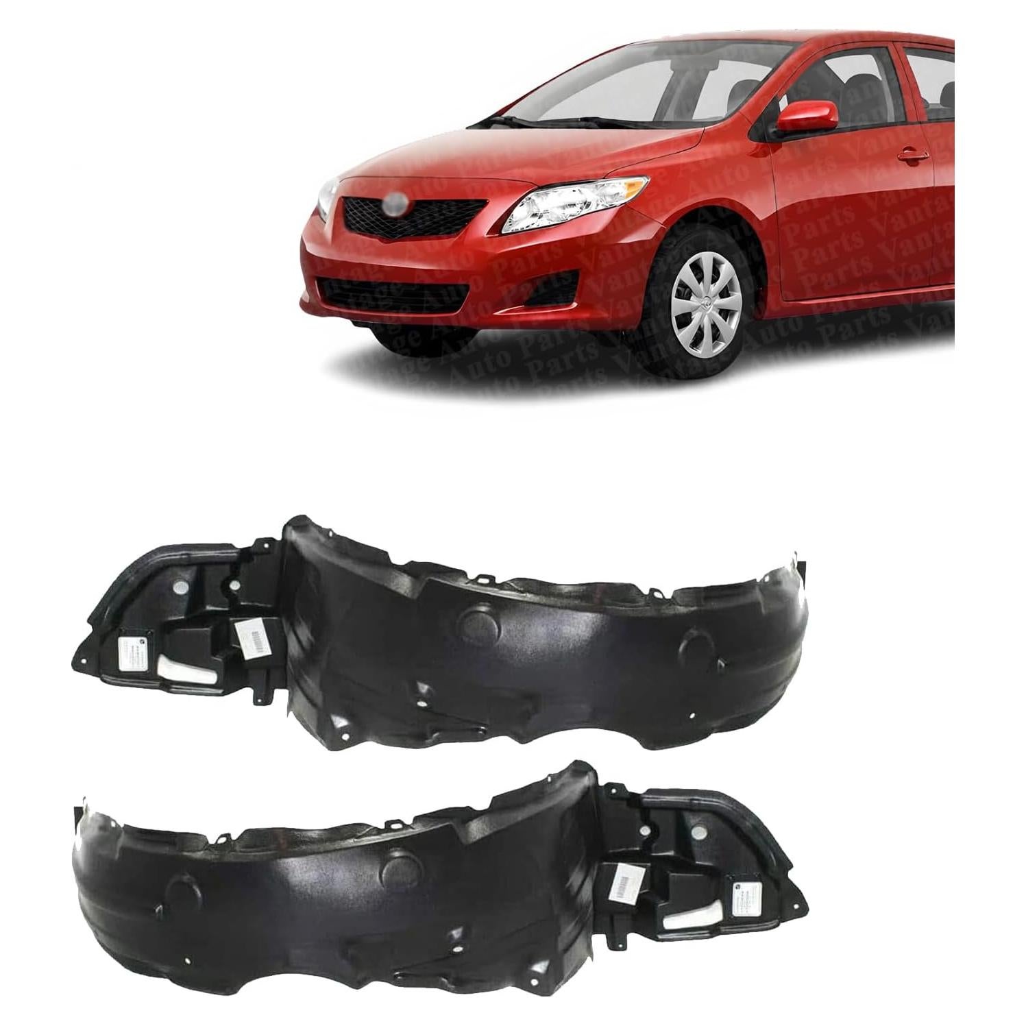 Forro de Guardabarros Vantage para Toyota Corolla 2009-2010