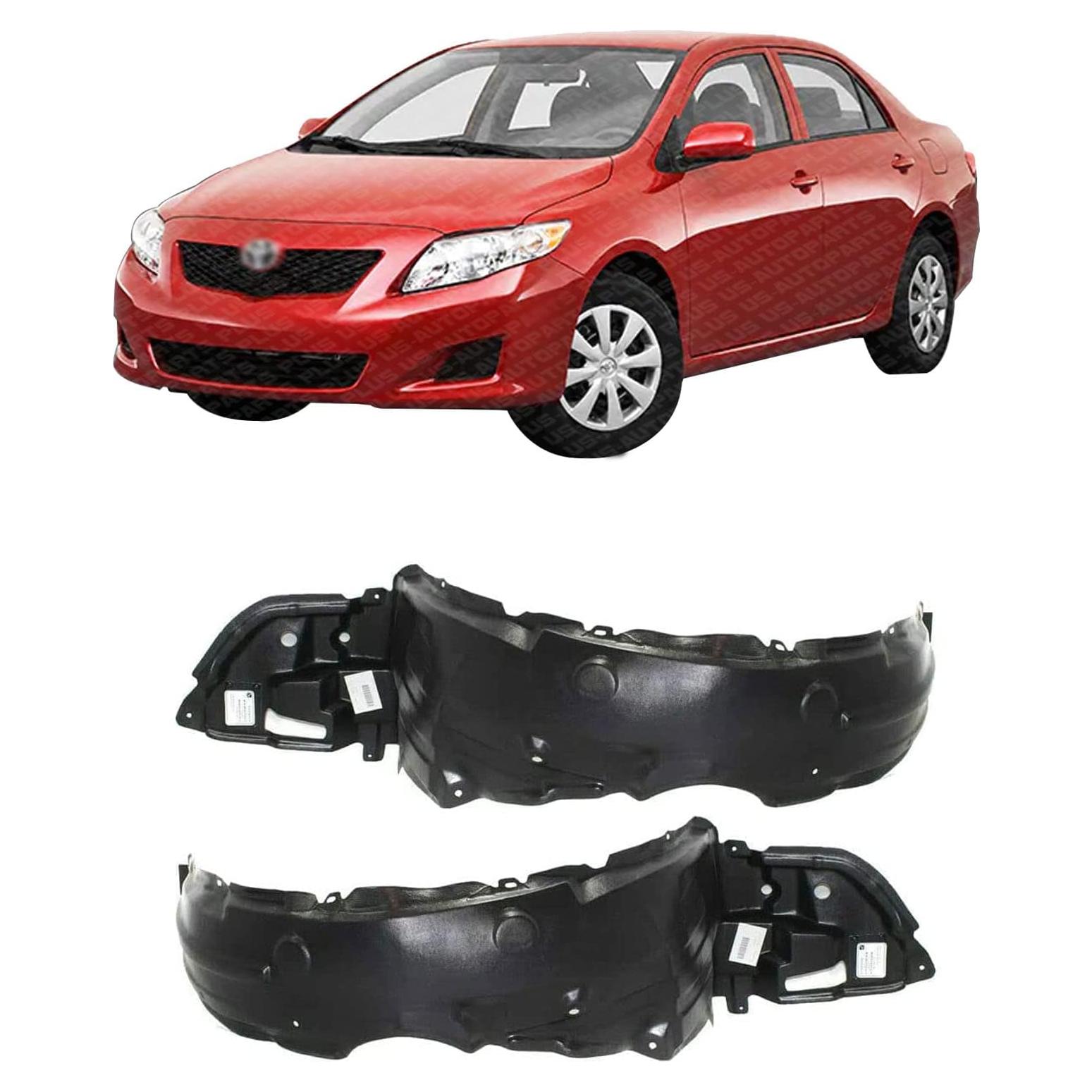 Guardabarros Izquierdo y Derecho Toyota Corolla 2009-2010