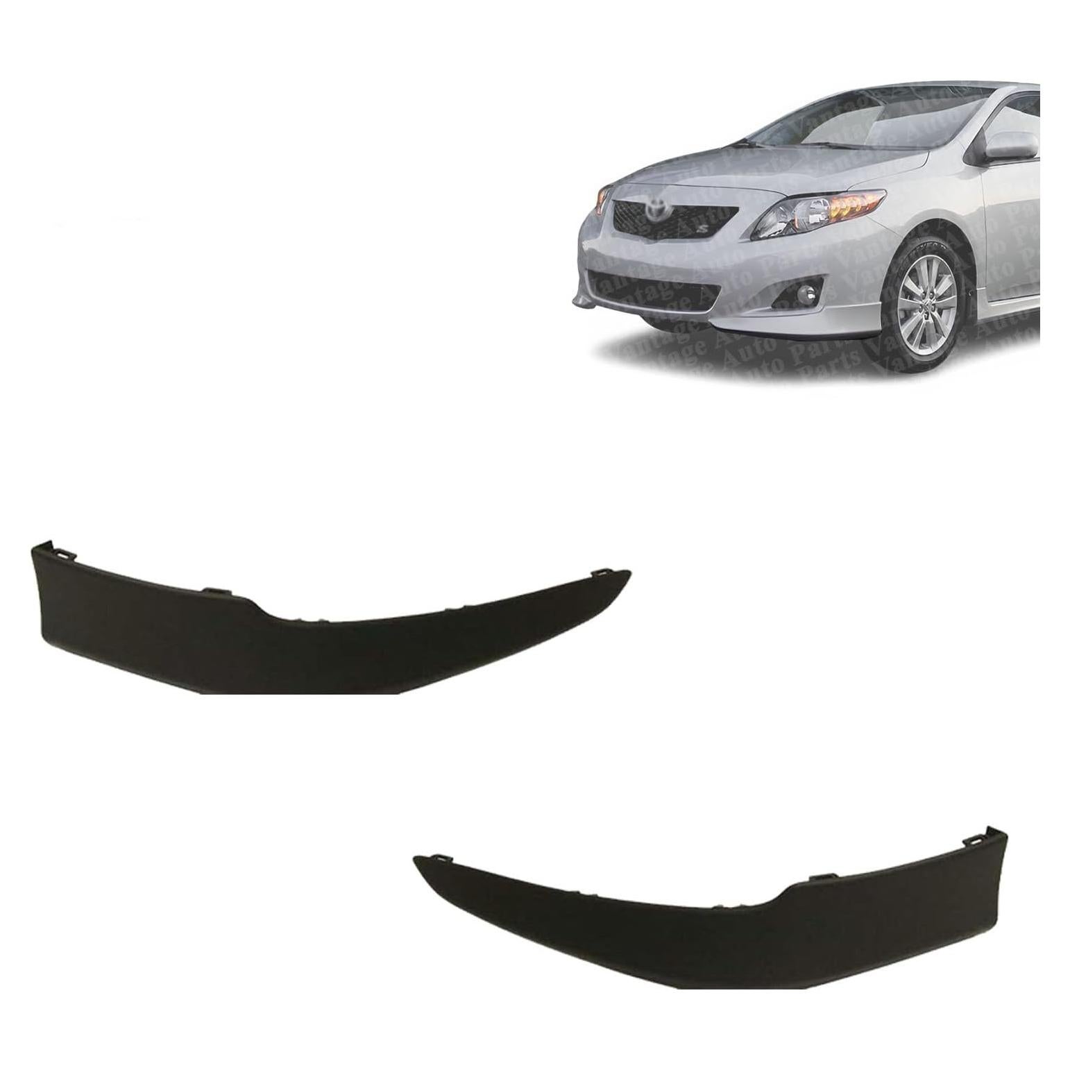 Parachoques Inferior Frontal Toyota Corolla 2009-2010 - Vantage