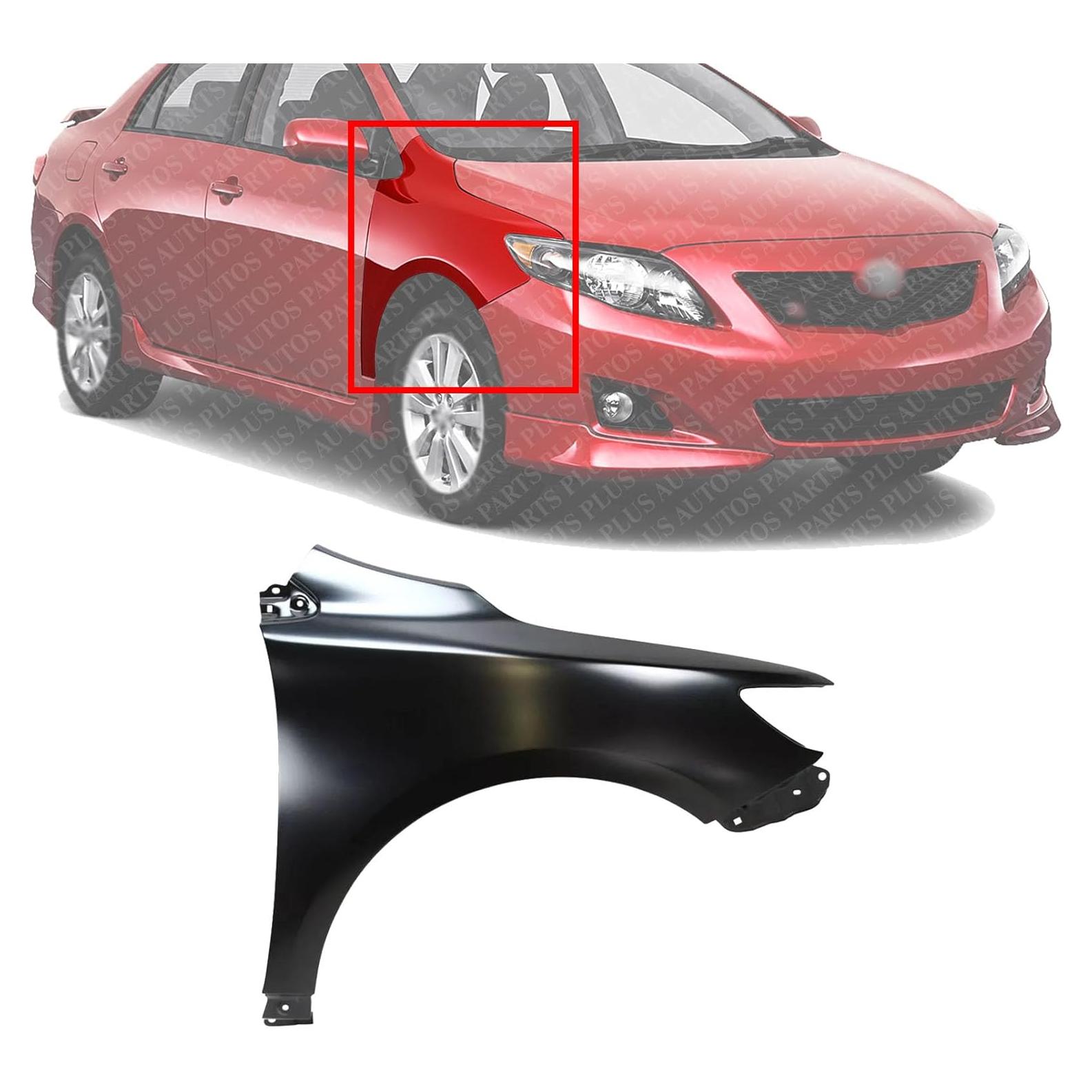 Guardabarros Delantero Acero Primado Toyota Corolla 2009-2013