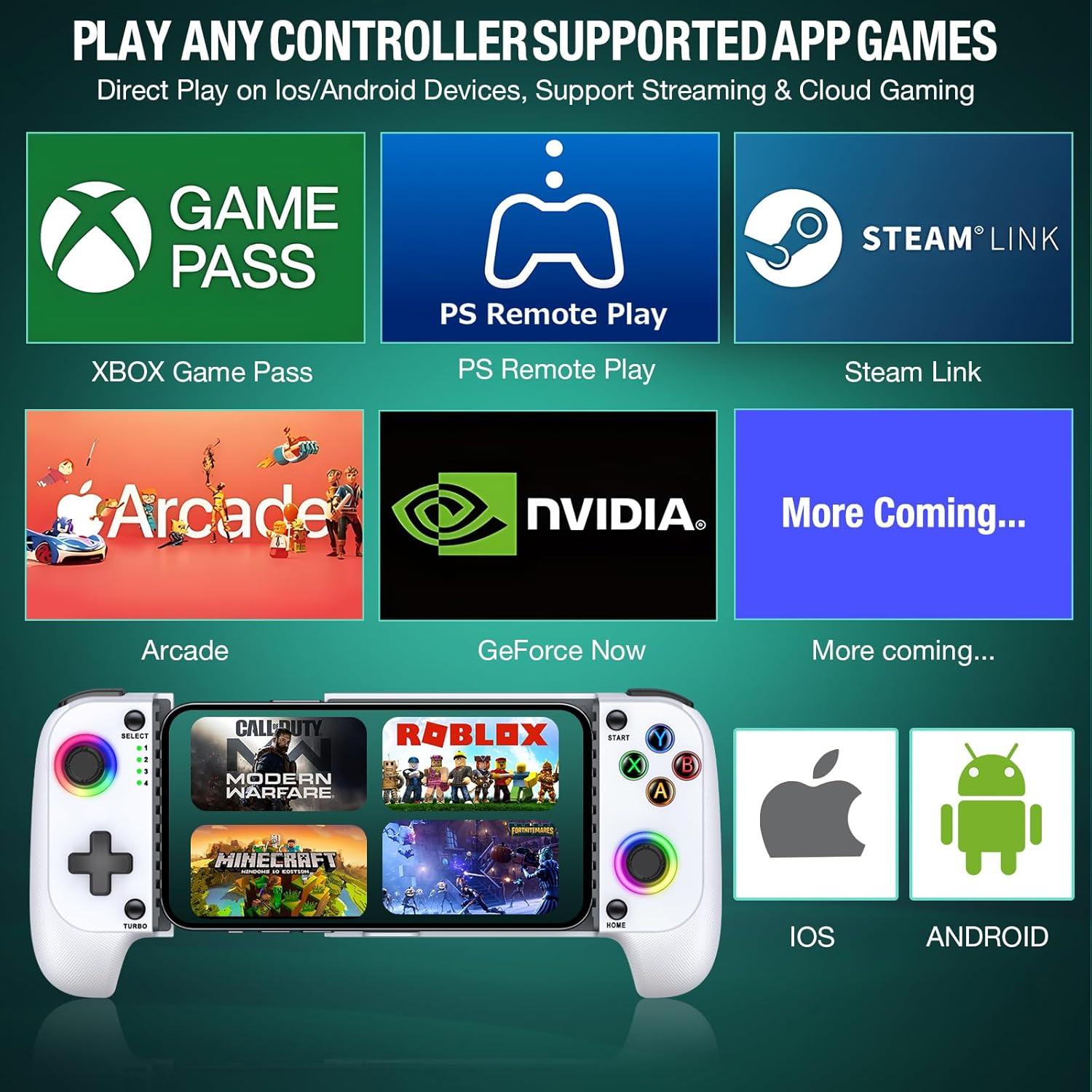 Controlador de Juego Gamtoure MC101 Bluetooth para Móvil