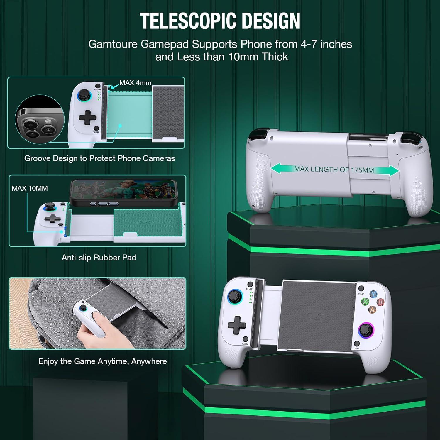 Controlador de Juego Gamtoure MC101 Bluetooth para Móvil