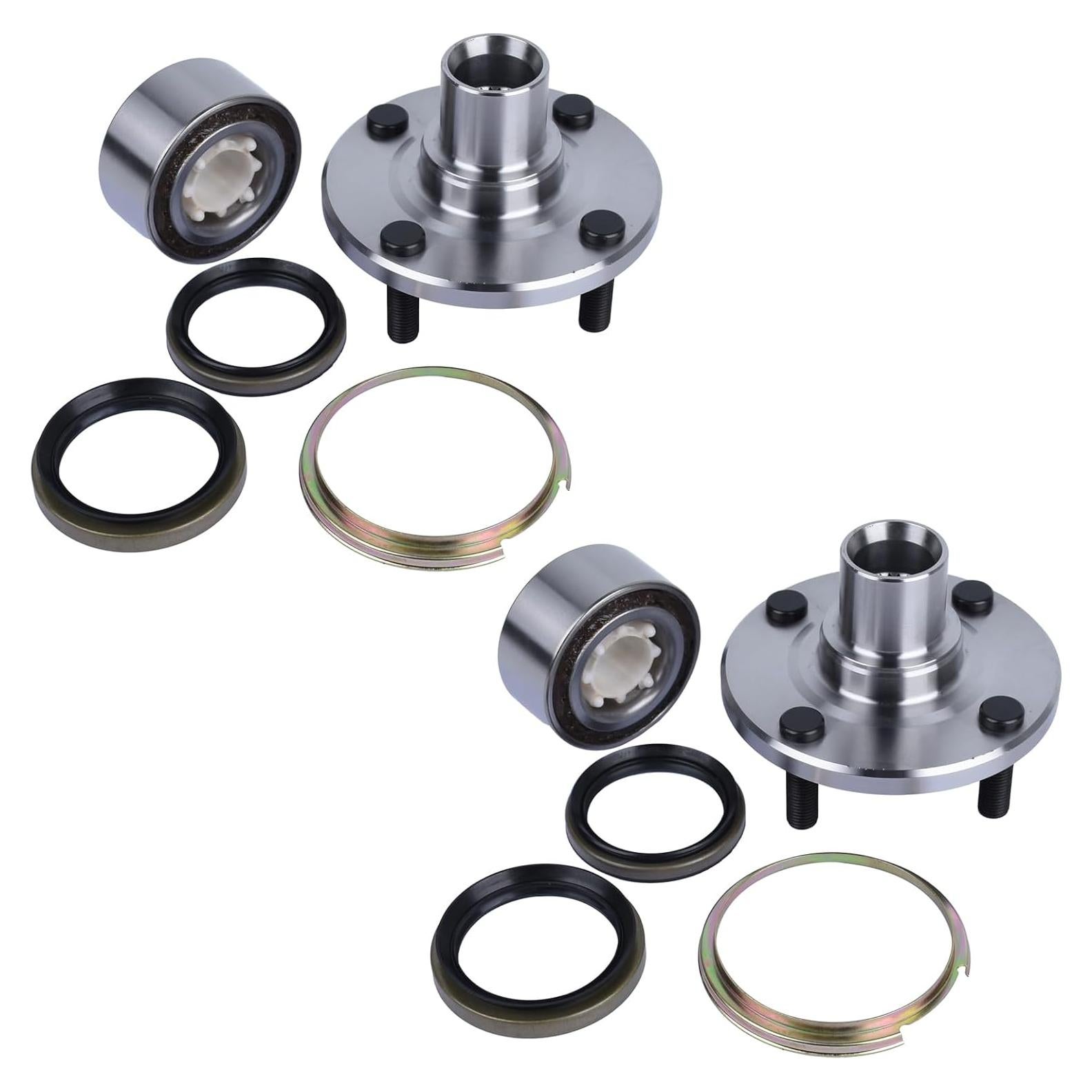 Juego de 2 Rodamientos de Cubo de Rueda Delantero PAROD 518507