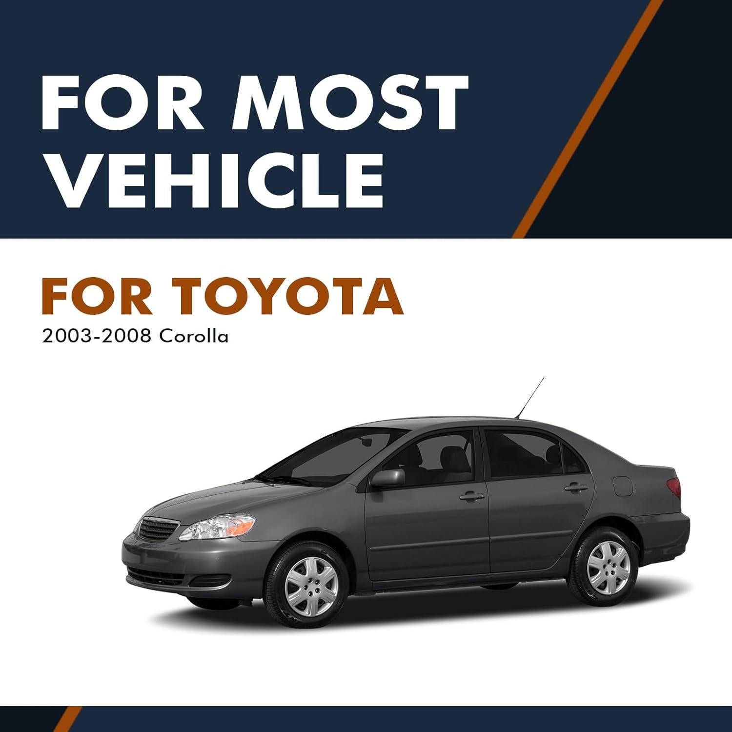 Amortiguadores Delanteros PM Auto para Toyota Corolla 2003-2008