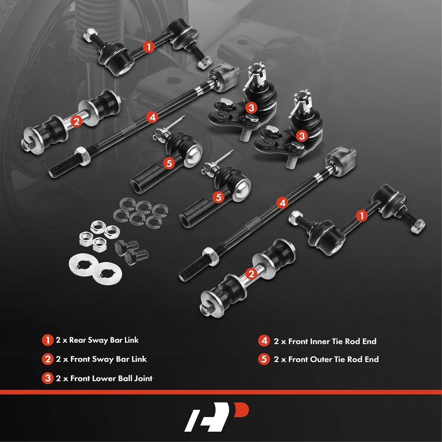Conjunto de Suspensión A-Premium para Toyota Corolla 1988-1992