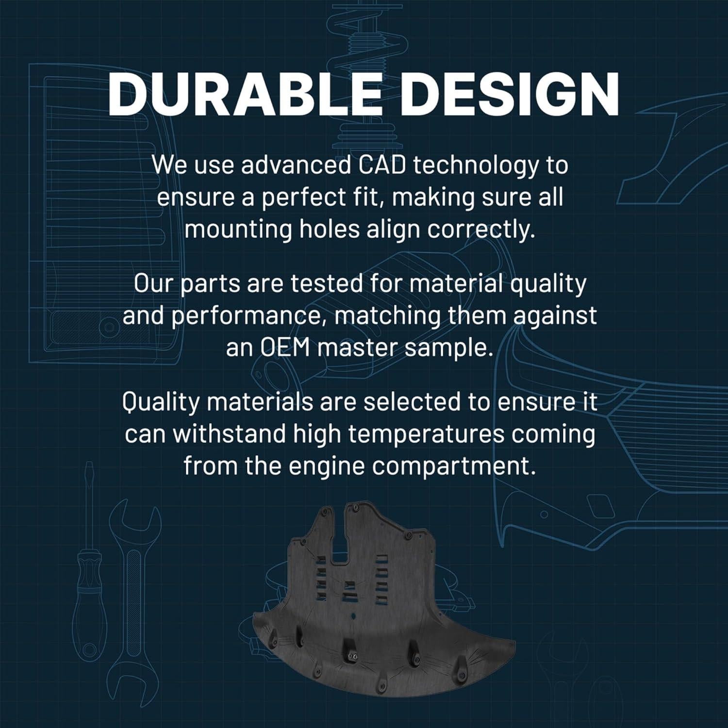 Protector de Salpicaduras del Motor Garage-Pro Toyota Corolla 2020-2025