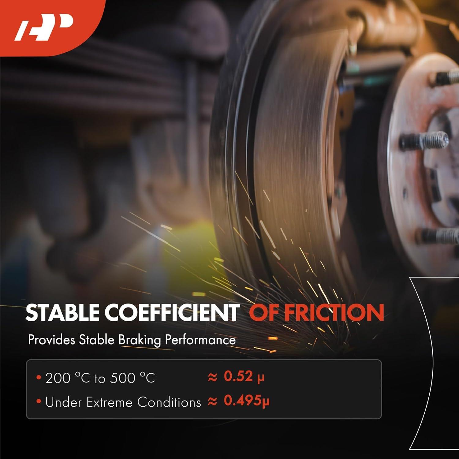 Juego de Zapatas de Freno Cerámicas A-Premium para Toyota Corolla 2002-2008