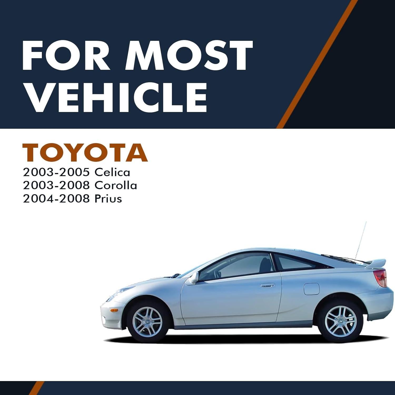 Tambores de Freno Traseros PM Auto para Toyota Corolla 2003-2008