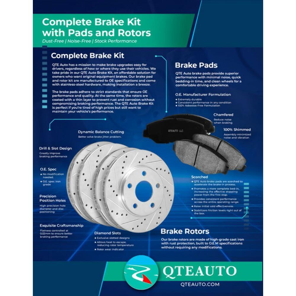 Tambores de Freno Traseros PM Auto para Toyota Corolla 2003-2008