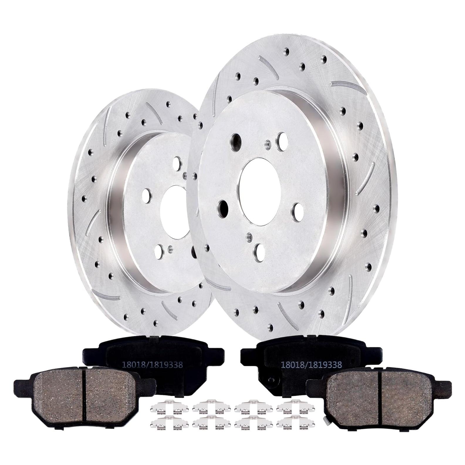 Kit de Discos y Pastillas de Freno Vipcar para Toyota y Lexus