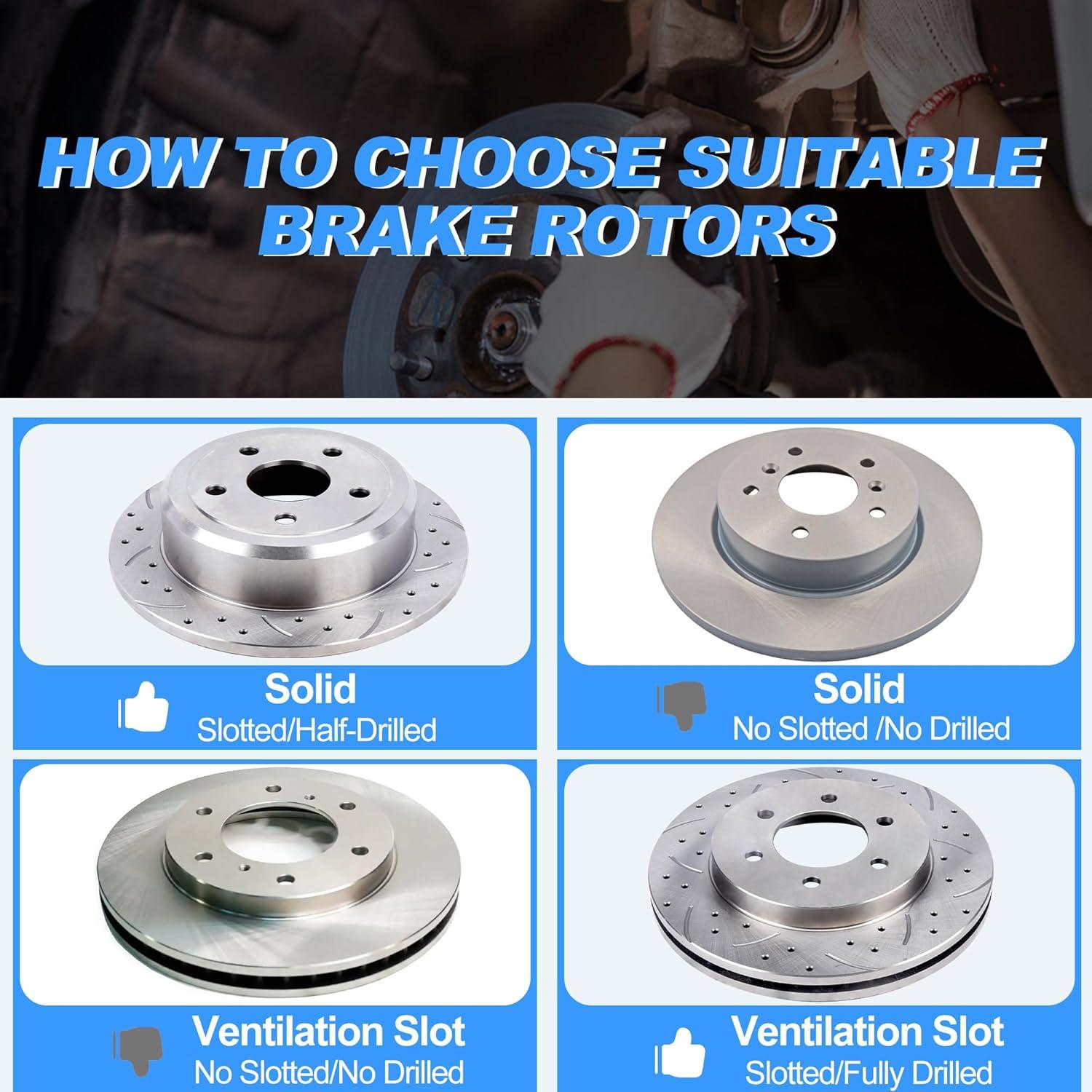 Kit de Discos y Pastillas de Freno Vipcar para Toyota y Lexus