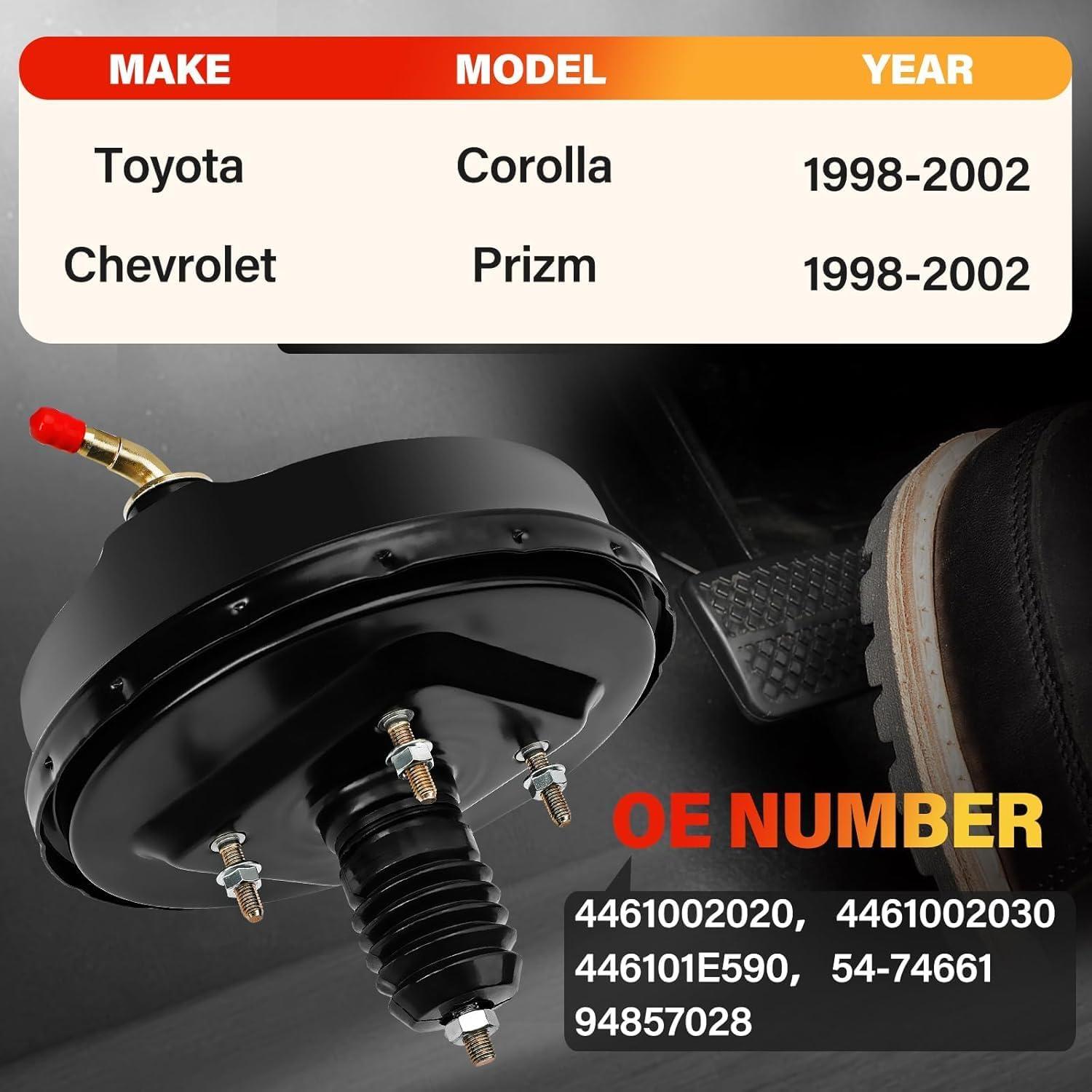 Acelerador de Freno de Vacío Fexhull para Toyota Corolla 1998-2002