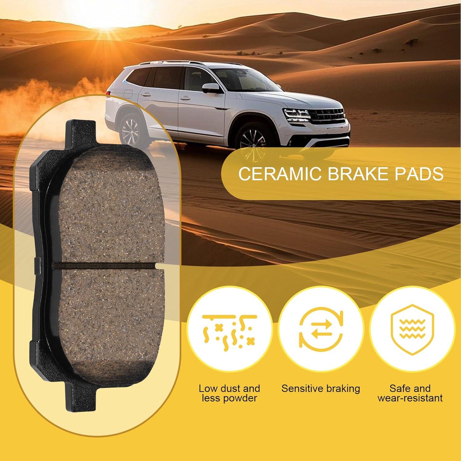 Pastillas de freno cerámicas HECHENQICHE para Toyota y Pontiac