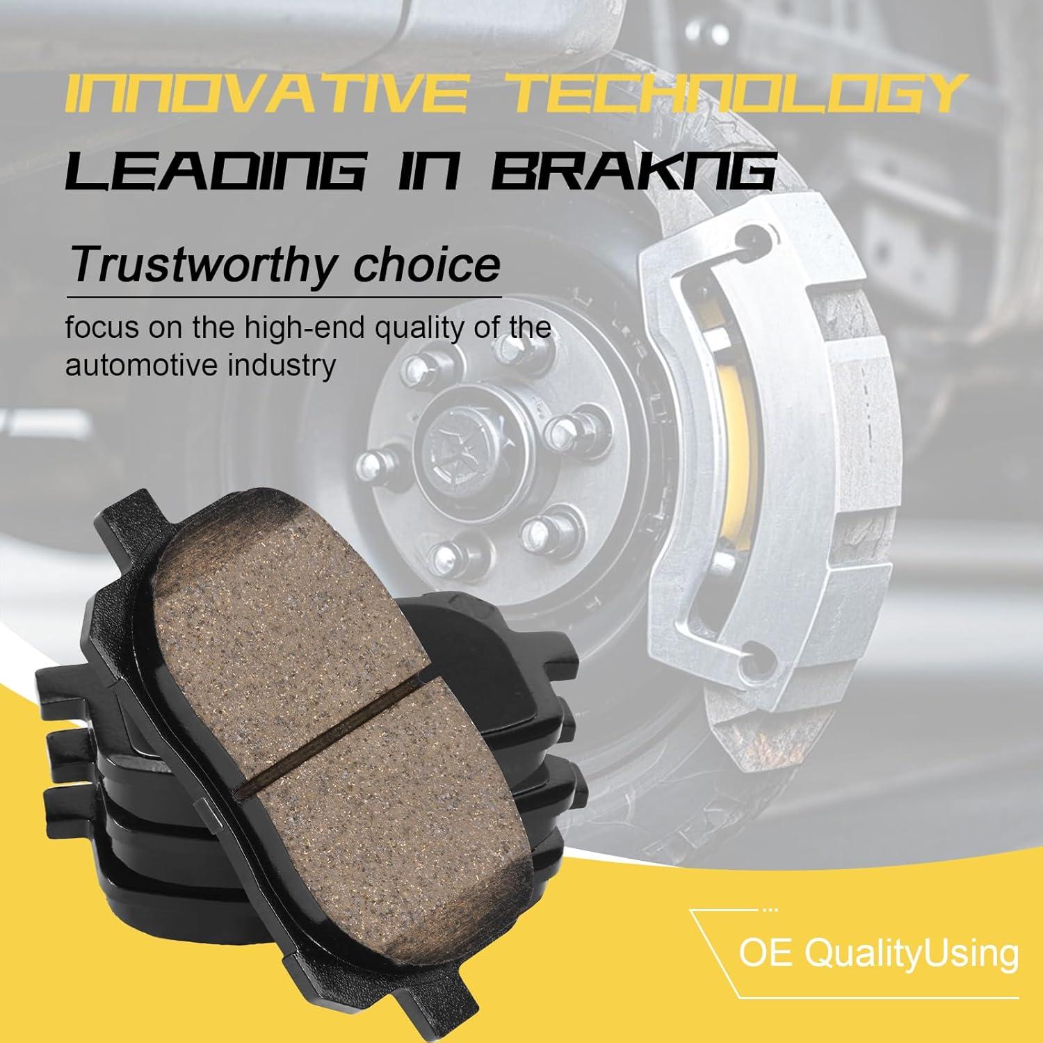 Pastillas de freno cerámicas HECHENQICHE para Toyota y Pontiac