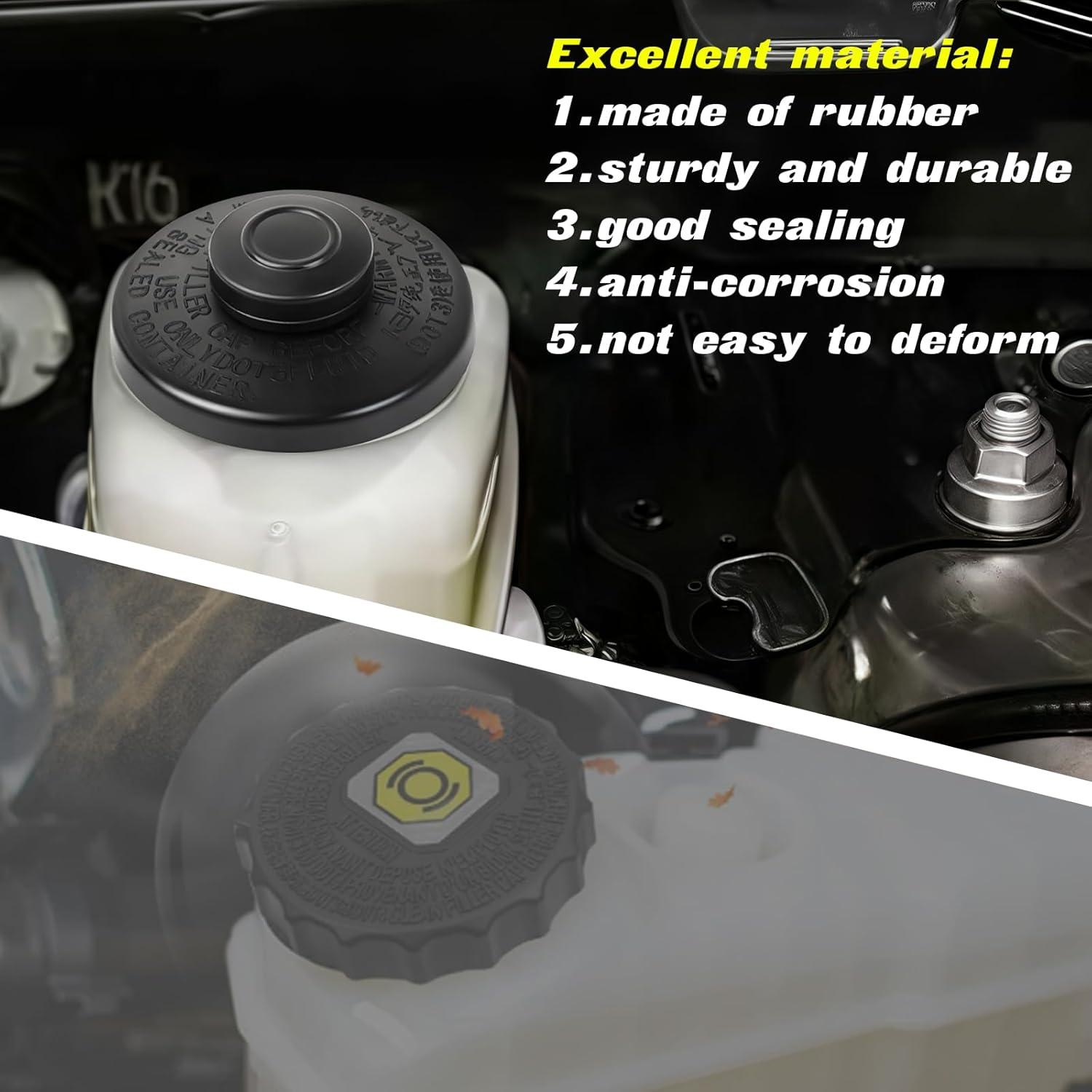 Tapa depósito líquido freno Nvguoes 47230-12040 para Toyota