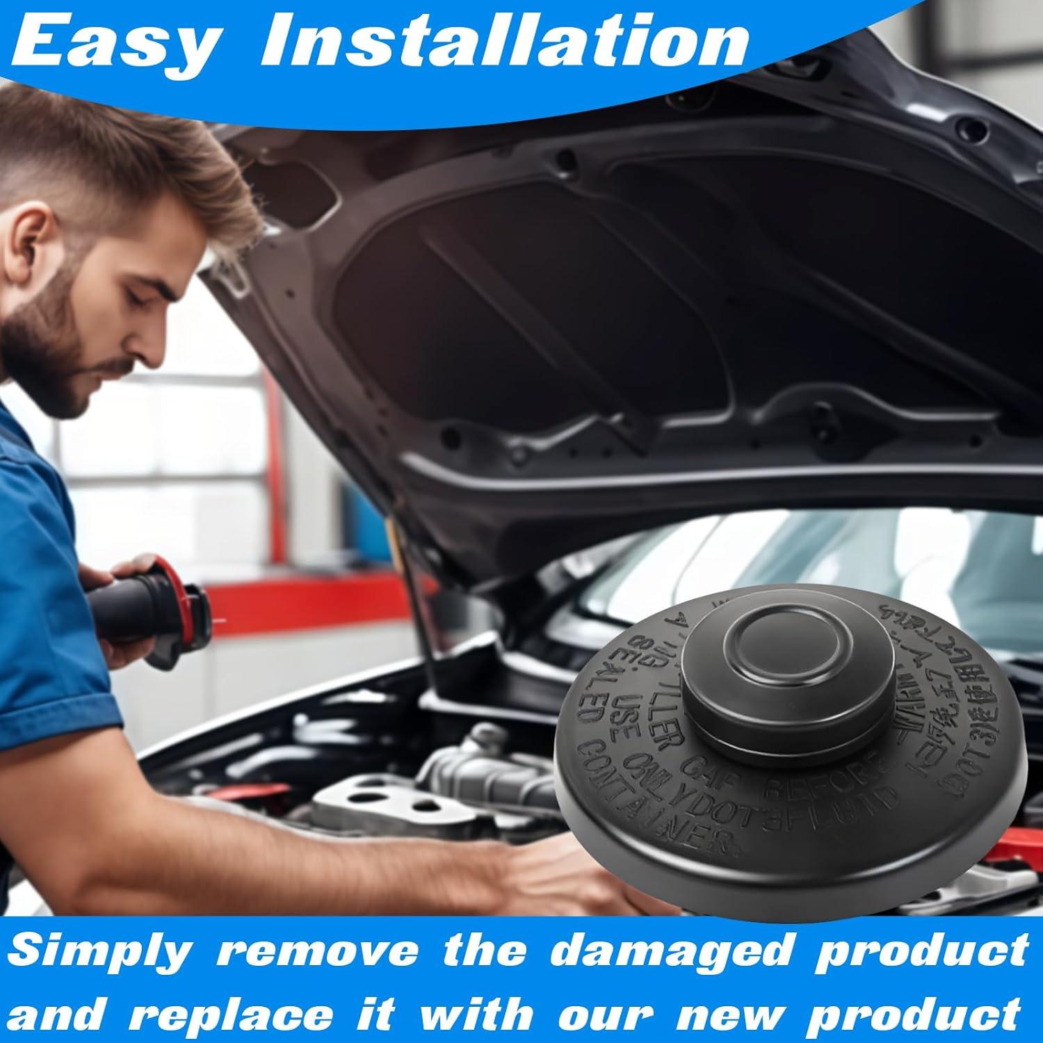 Tapa depósito líquido freno Nvguoes 47230-12040 para Toyota