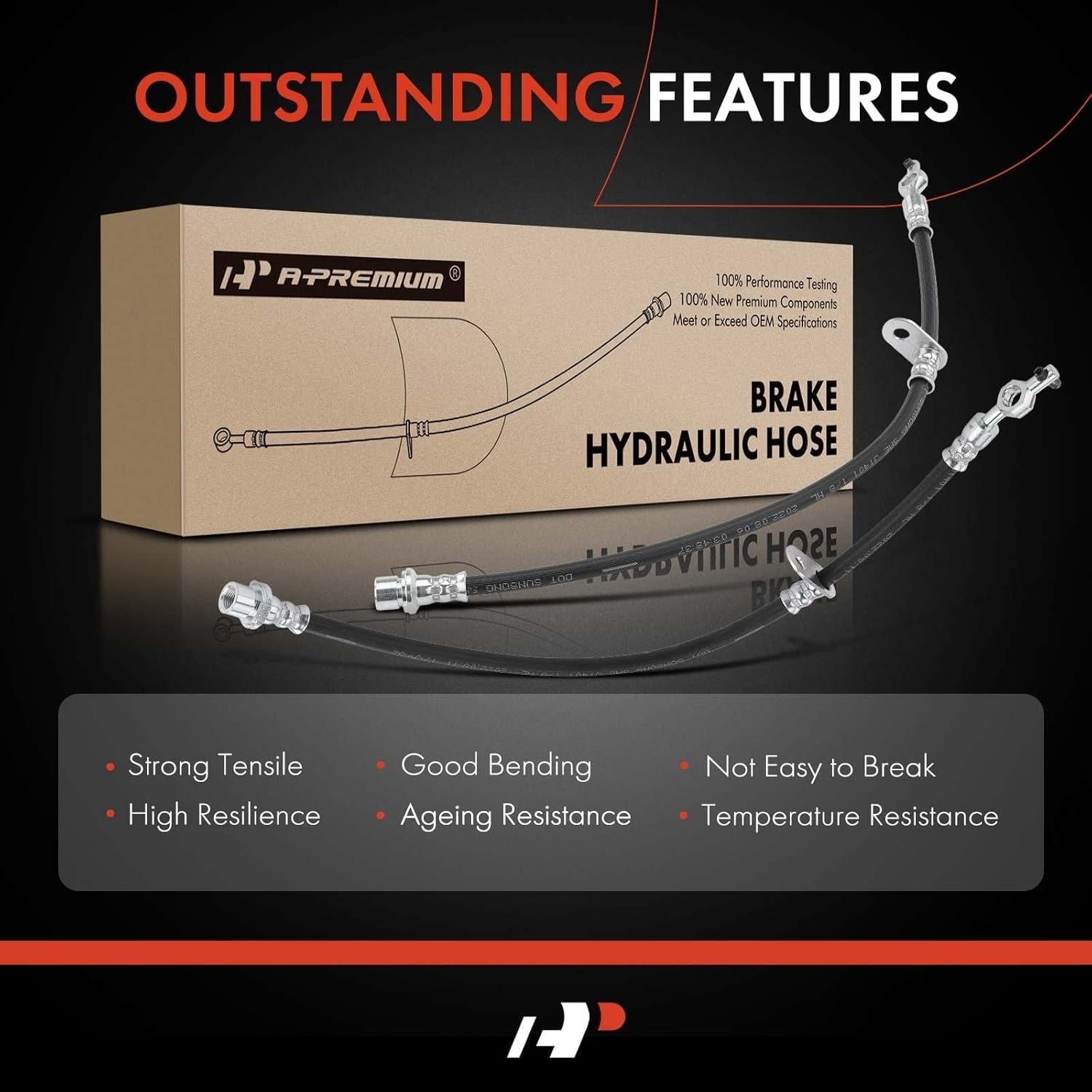 Manguera Hidráulica de Freno A-Premium para Toyota y Chevy